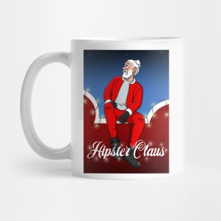 Hipster Claus Mug